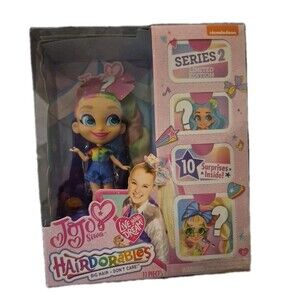 Hairdorables JoJo Siwa Loves Doll (Shorts) Series 2 Limited Edition 11pieces New